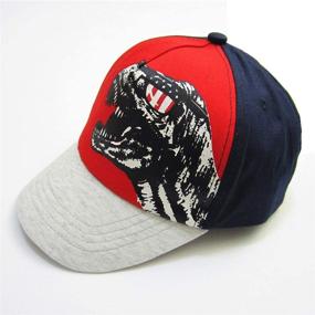 img 3 attached to 🧢 Julylee Cotton Baseball Designs Toddler Boys' Accessories