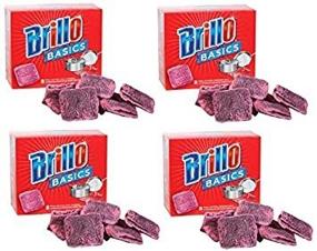 img 3 attached to Brillo Basics Mini Steel Wool Soap Pads (Pack of 4)