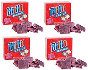 img 2 attached to Brillo Basics Mini Steel Wool Soap Pads (Pack of 4)