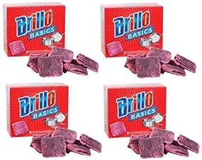 img 1 attached to Brillo Basics Mini Steel Wool Soap Pads (Pack of 4)