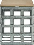 powell d1036a16 galvanized side table логотип