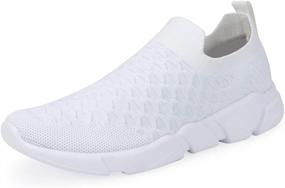 img 4 attached to Ultimate Performance: WXQ Breathable Athletic Lightweight Men's Sneakers for Active Sports