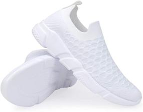 img 2 attached to Ultimate Performance: WXQ Breathable Athletic Lightweight Men's Sneakers for Active Sports