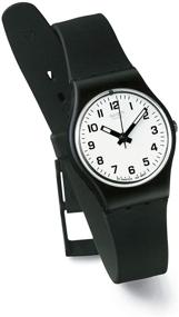 img 4 attached to Мужские наручные часы Swatch LB153 кварцевые, пластиковый ремешок, черные, 12,5