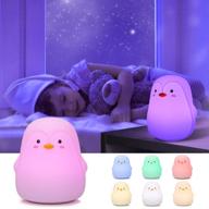 🐧 penguin gifts: goline kids night lights for girls, perfect gifts for women, girlfriends, and teen girls - christmas kids lamp for toddlers логотип