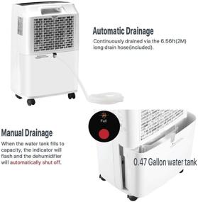 img 2 attached to Yaufey Dehumidifier Basements Continuous Intelligent