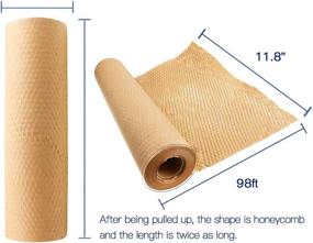 img 1 attached to Honeycomb Cushioning: Eco-Friendly Biodegradable & Recyclable Wrapping Solution