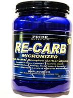 🏋️ re-carb unflavored 2.11g: the ultimate complex carbohydrate powder for optimal endurance, muscle fullness, and enhanced results logo