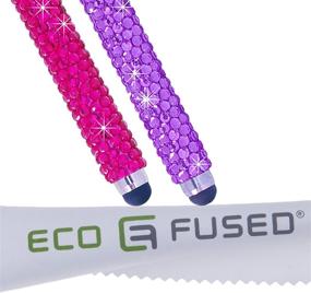 img 1 attached to Sparkle up your productivity with Eco Fused Universal Bling Stylus Pens Accessories & Supplies
