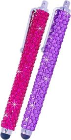 img 3 attached to Sparkle up your productivity with Eco Fused Universal Bling Stylus Pens Accessories & Supplies