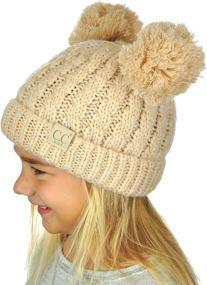 img 2 attached to C C Childrens Double Cuffed Hat Two Outdoor Recreation for Hiking & Outdoor Recreation Clothing