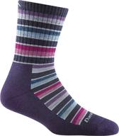 🧦 darn tough women's sock - decade stripe micro crew midweight with cushion (1994) логотип