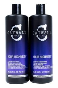 img 4 attached to 👑 TIGI Catwalk Your Highness Volume Tween: Volumizing Shampoo and Conditioner Set – 25.36 Oz for Ultimate Volume Boost!