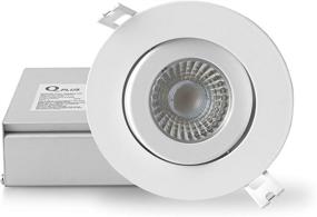 img 4 attached to QPLUS Airtight Recessed Lighting Downlight Lighting & Ceiling Fans