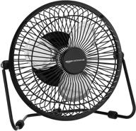 6-inch table fan by amazoncommercial with power adapter and usb cable - enhanced for seo logo