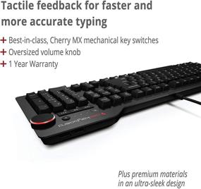 img 2 attached to 🔑 Das Keyboard 4 Root Wired Mechanical Keyboard: Cherry MX Blue Switches, USB 2.0 Hub, Laser Etched Keycaps, Volume Knob, Aluminum Top – Buy Now!