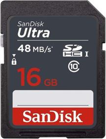 img 3 attached to 📦 Wholesale Lot: 5 Pack SanDisk Ultra 16GB SD SDHC Memory Flash Card - High-Speed Class 10 - Read Speed up to 48MB/s - Bulk Purchase with 5 Cases