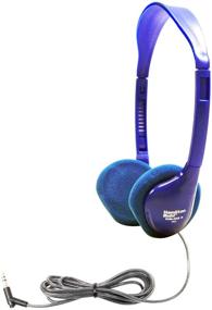 img 2 attached to Blue Stereo Headphones for Kids by HamiltonBuhl, Model: Kids-HA2