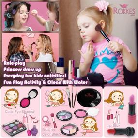 img 2 attached to 🌈 Vibrant and Safe: Enjoybot Kids Washable Makeup for Girls—Transform the Fun!