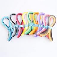 36-color length quilling strips set logo