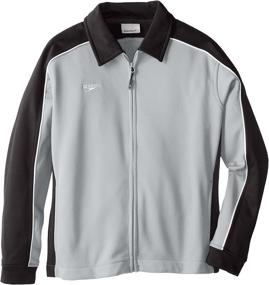 img 1 attached to 🧥 Streamline Youth Jacket by Speedo: Stylish Black Boys' Clothing and Jackets & Coats