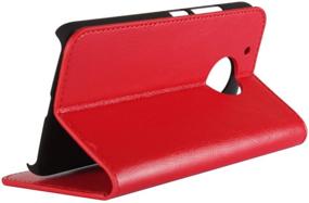 img 1 attached to 📱 Jaorty Genuine Kickstand Compartment: Must-Have Men's Accessories for Motorola Devices