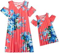 👗 yaffi printed sleeve matching girls' clothing logo