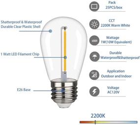 img 2 attached to 💡 Waterproof Shatterproof Incandescent Replacement by ISoptox