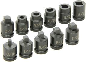 img 1 attached to 🔧 Optimized for SEO: 11-Piece Pipe Plug Socket Set by Grey Pneumatic - 3/8" Drive