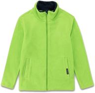 🧥 deespace boys' fleece collar jackets & coats with pockets, 3-12 years - improved seo logo