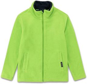 img 4 attached to 🧥 DEESPACE Boys' Fleece Collar Jackets & Coats with Pockets, 3-12 Years - Improved SEO