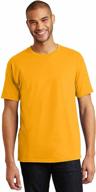 hanes men's tagless cotton t-shirt, size large - clothing for men's t-shirts & tanks logo