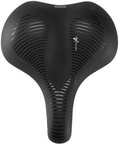 img 1 attached to 🚲 Selle Royal Freetime Relaxed Bike Saddle - Optimal Comfort Cruiser Seat with RoyalGel Cushion, Foam Matrix Structure, and Integrated Clip System