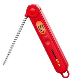 img 4 attached to 🌡️ ThermoPro TP03: Digital Instant Read Meat Thermometer with Backlight, Magnet, and Versatile Cooking Applications