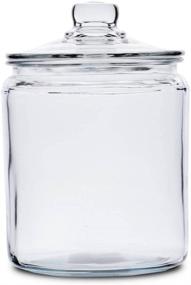 img 1 attached to 🔍 Glass Heritage Hill Canister by Anchor Hocking, 1/2-Gallon Capacity