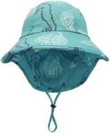 🧢 connectyle girls summer safari cap for boys with additional accessories logo