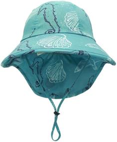 img 4 attached to 🧢 Connectyle Girls Summer Safari Cap for Boys with Additional Accessories