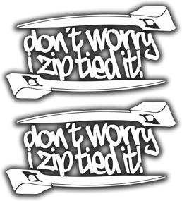 img 4 attached to Наклейка Worry Sticker Funny Truck Window