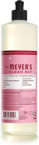 img 1 attached to 🌿 Organic Peppermint Liquid Dish Soap by Mrs. Meyer's - 16 OZ (Pack of 6)