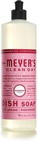 img 2 attached to 🌿 Organic Peppermint Liquid Dish Soap by Mrs. Meyer's - 16 OZ (Pack of 6)