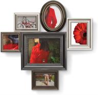 umbra muchomix wall multi frame: stylish pewter display for your memories logo