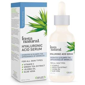 img 3 attached to 💧 InstaNatural - Hyaluronic Acid Serum with Vitamin C - Organic & 100% Pure Ingredients for Dry Skin, Wrinkle, Fine Line, and Eye Bag Defense - Advanced Anti-Aging Moisturizer for Men & Women - 2 oz