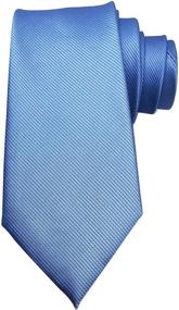 img 2 attached to 👔 Wehug Classic Necktie Jacquard LD0050: Elevate Your Style with Men's Accessories