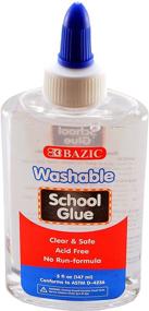 img 2 attached to School Clear Washable Ounce Bottles