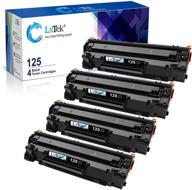 lxtek highyield toner cartridge replacement for canon 125 crg-125 3484b001 - compatible with imageclass lbp6000, imageclass lbp6030w, and imageclass mf3010 laser printers (black, 4-pack) logo