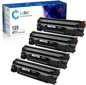 img 4 attached to LxTek HighYield Toner Cartridge Replacement for Canon 125 CRG-125 3484B001 - Compatible with ImageClass LBP6000, ImageClass LBP6030w, and ImageClass MF3010 Laser Printers (Black, 4-Pack)