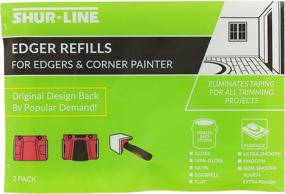 img 2 attached to Shur-Line 2006561 Paint Edger Pro with Bonus Two 🖌️ Pack of 2001044 Painter’s Pad Refills: Achieve Flawless Edges effortlessly