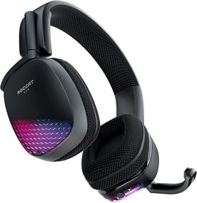 img 3 attached to 🎧 Ultimate Gaming Experience: ROCCAT Syn Pro Air Wireless Lightweight PC Gaming Headset with 3D Audio Surround Sound, RGB AIMO Lighting, and All-Day Battery Life - Black