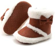 🏻 cozy and cute: sawimlgy infant baby boys girls plush winter snow boots for first steps in style logo