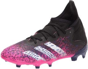 img 4 attached to Adidas Ground Predator Soccer Unisex Child Girls' Shoes for Athletic